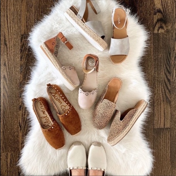 ♥️ Tan Espadrille Flatform Sandals ♥️ - Picture 3 of 3